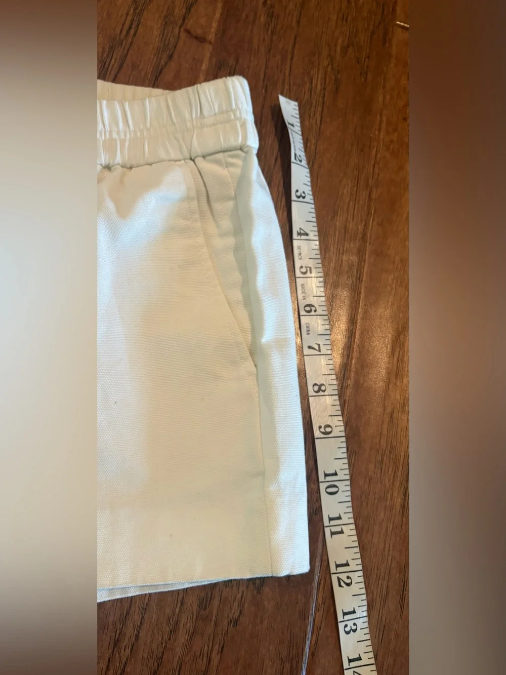 Lot of 2 JCrew Boardwalk Pull-On Elastic Waist Shorts Size 2 Green and Off White